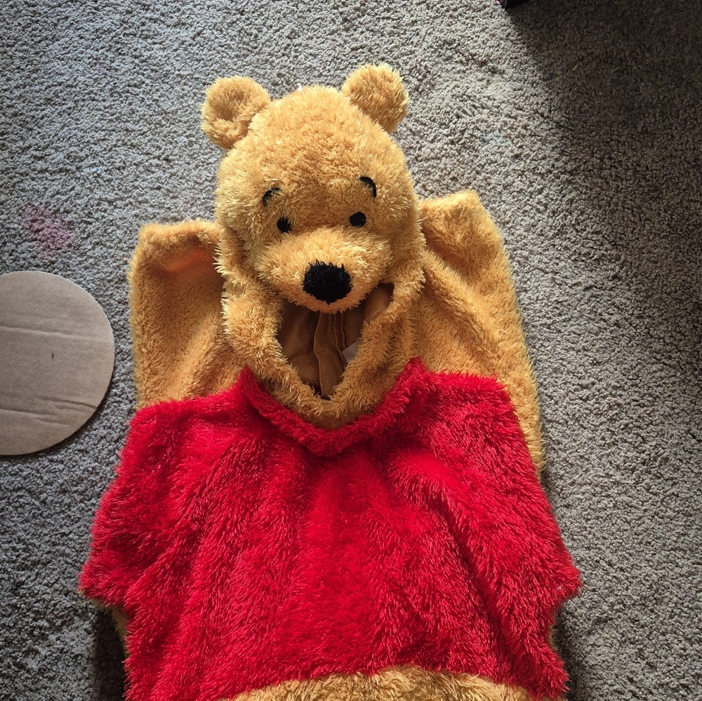 Disney Winnie the Pooh Red and Yellow Bodysuit